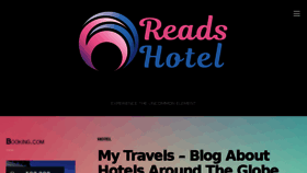 What Readshotel.com website looked like in 2017 (6 years ago)