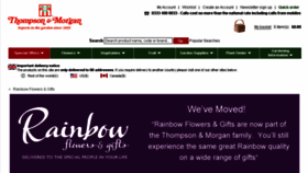 What Rainbowflowers.co.uk website looked like in 2017 (6 years ago)