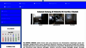 What Rskartikacibadak.co.id website looked like in 2017 (6 years ago)