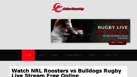 What Rugbystreaminghd.com website looked like in 2017 (6 years ago)