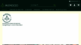 What Rimoco.de website looked like in 2017 (9 years ago)