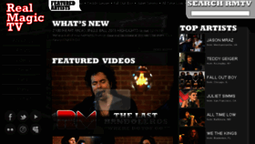 What Realmagictv.com website looked like in 2017 (8 years ago)
