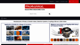 What Rotaval.co.uk website looked like in 2017 (6 years ago)