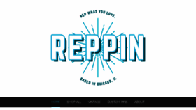 What Reppinpins.com website looked like in 2017 (6 years ago)