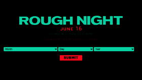 What Roughnightmovie.com website looked like in 2017 (6 years ago)