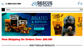 What Rescuepetsupply.com website looked like in 2017 (6 years ago)