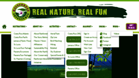 What Rainforestadventure.com website looked like in 2017 (6 years ago)