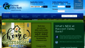 What Raccoonvalleybank.com website looked like in 2017 (6 years ago)
