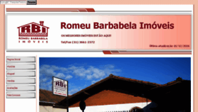 What Romeubarbabelaimoveis.com website looked like in 2017 (6 years ago)