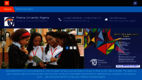What Rhemauniversity.edu.ng website looked like in 2017 (6 years ago)