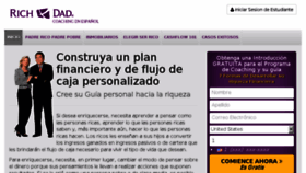 What Richdadcoaching-espanol.com website looked like in 2017 (6 years ago)