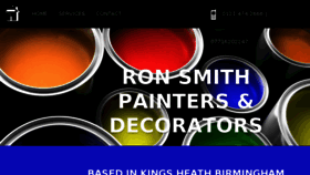 What Ronsmithdecorators.co.uk website looked like in 2017 (6 years ago)