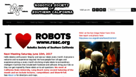 What Rssc.org website looked like in 2017 (7 years ago)