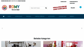 What Romy-kindermoebel.de website looked like in 2017 (6 years ago)