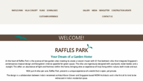 What Rafflespark.com website looked like in 2017 (6 years ago)