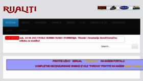 What Rijaliti.eu website looked like in 2017 (6 years ago)