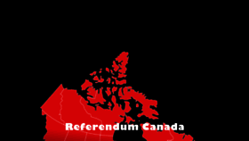 What Referendumcanada.ca website looked like in 2017 (6 years ago)