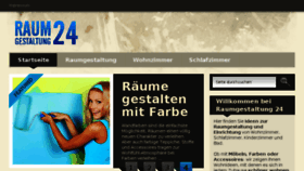 What Raumgestaltung24.com website looked like in 2017 (6 years ago)