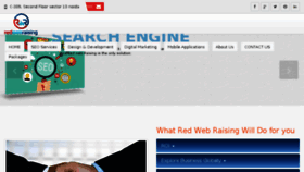 What Redwebraising.com website looked like in 2017 (6 years ago)