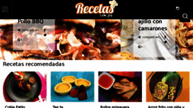 What Recetas.com.pa website looked like in 2017 (6 years ago)