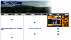 What Ramseycam.com website looked like in 2017 (6 years ago)