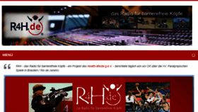 What R4h.de website looked like in 2017 (6 years ago)