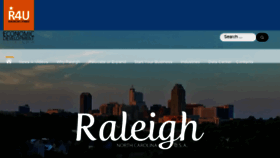 What Raleigh4u.com website looked like in 2017 (6 years ago)