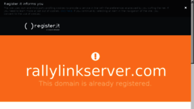 What Rallylinkserver.com website looked like in 2017 (6 years ago)