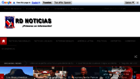 What Rdnoticias.com website looked like in 2017 (6 years ago)
