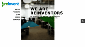 What Reinvent.com website looked like in 2017 (6 years ago)
