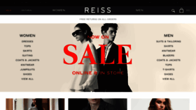What Reiss.co.uk website looked like in 2017 (6 years ago)