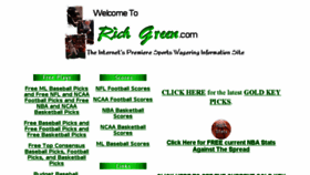What Richgreen.com website looked like in 2017 (6 years ago)