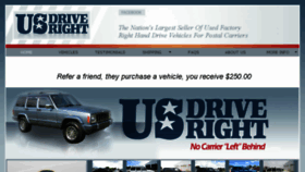 What Rightdrivejeeps4postal.com website looked like in 2017 (6 years ago)
