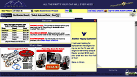 What Rockautoparts.com website looked like in 2017 (6 years ago)