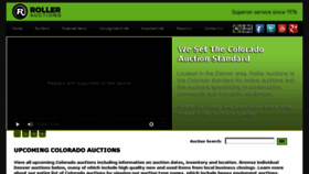 What Rollerauction.net website looked like in 2017 (6 years ago)
