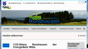 What Ronshausen.de website looked like in 2017 (6 years ago)