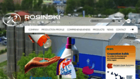 What Rosinski-ska.com website looked like in 2017 (6 years ago)