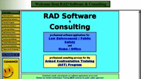What Radsoftware.org website looked like in 2017 (6 years ago)