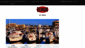 What Redrumcabo.com website looked like in 2017 (6 years ago)