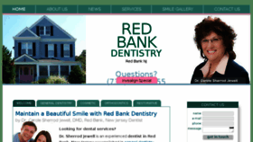 What Redbankdentistry.com website looked like in 2017 (6 years ago)