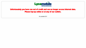 What Redirect.lycamobile.com website looked like in 2017 (6 years ago)