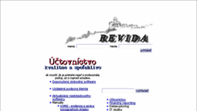 What Revida.sk website looked like in 2017 (6 years ago)