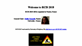 What Rcis-conf.com website looked like in 2017 (6 years ago)