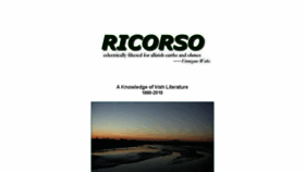 What Ricorso.net website looked like in 2017 (6 years ago)