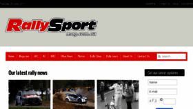 What Rallysportmag.com website looked like in 2017 (6 years ago)