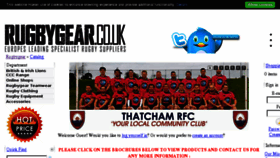 What Rugbygear.co.uk website looked like in 2017 (6 years ago)