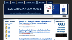 What Revista-urologia.ro website looked like in 2017 (6 years ago)