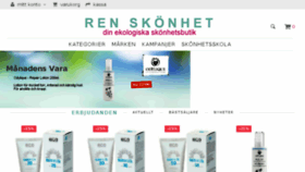 What Renskonhet.se website looked like in 2017 (6 years ago)