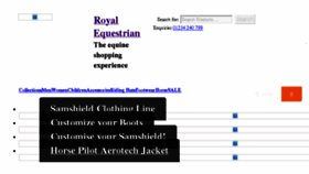 What Royalequestrian.co.uk website looked like in 2017 (7 years ago)