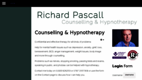 What Richardpascall.co.uk website looked like in 2017 (6 years ago)